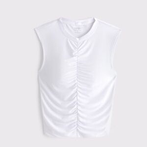 Abercrombie & Fitch YPB Featherweight Ruched Tank (NWT)